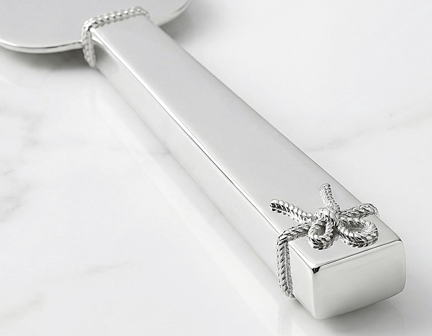 Vera Wang Love Knots Cake knife and Cake Server Stainless & Silver Plated