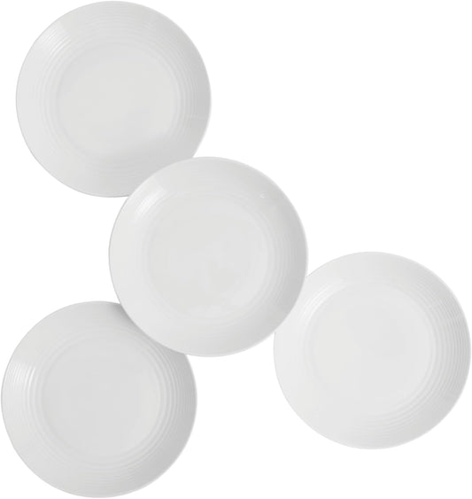Gordon Ramsay Maze White 4 Dinner Plate by Royal Doulton 11"diameter