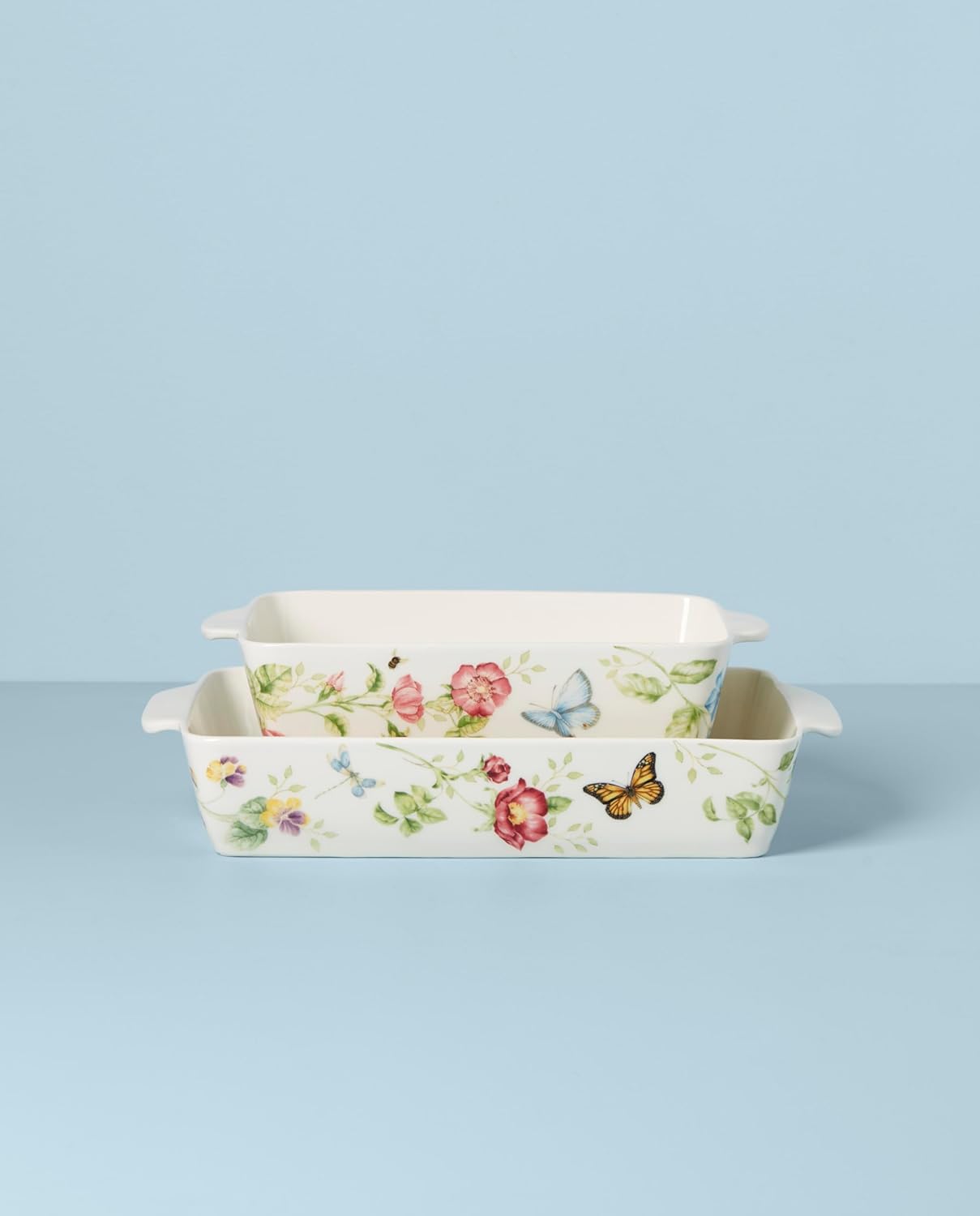 Lenox Butterfly Meadow Rectangular Baker 2-Piece Set