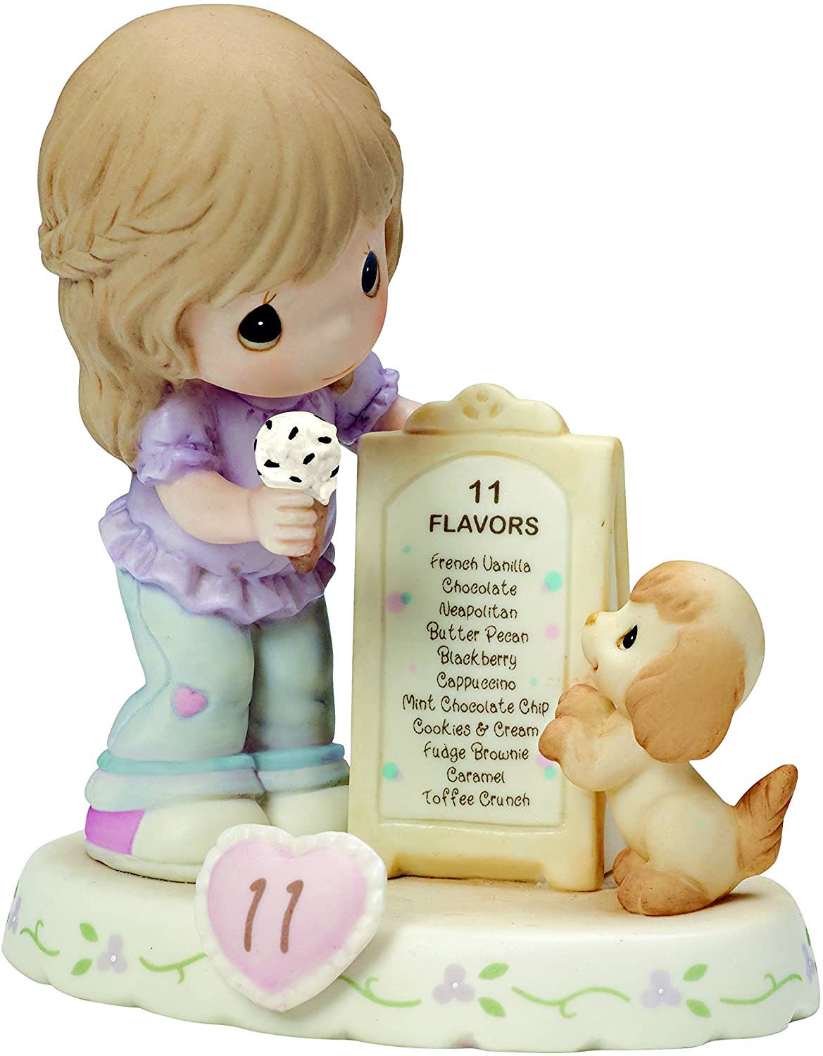 Precious Moments Birthday Gifts Age 11 Growing in Grace Blonde Girl