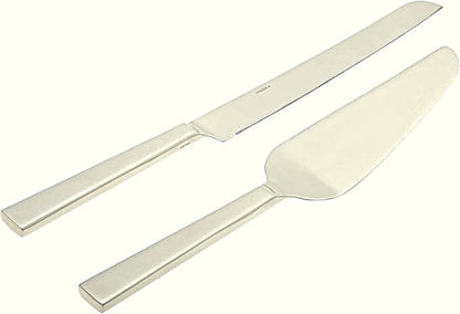 Oneida Celebration Cake Serving 2 piece set Stainless Steel