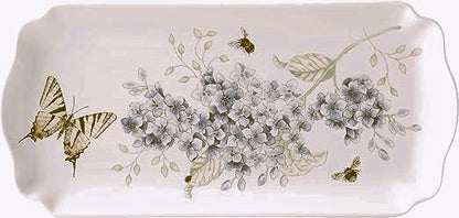 LENOX Butterfly Meadow Rectangular Tray 9.5"long X 4.5"wide X .7"high