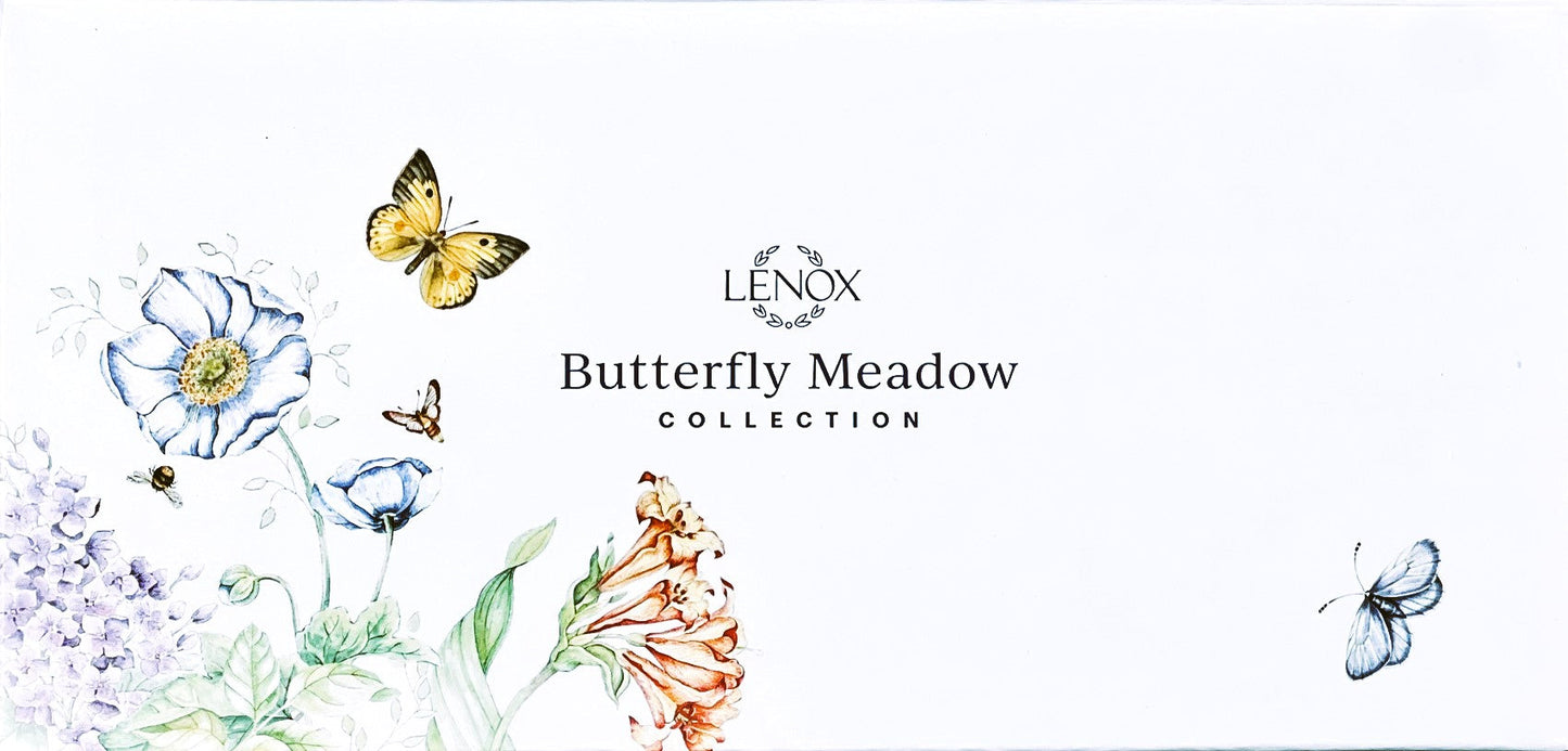 LENOX Butterfly Meadow Rectangular Tray 9.5"long X 4.5"wide X .7"high