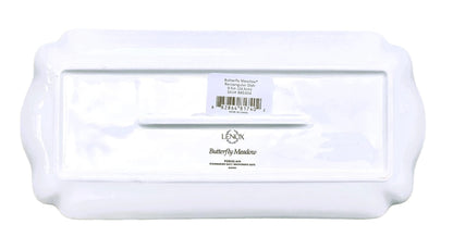 LENOX Butterfly Meadow Rectangular Tray 9.5"long X 4.5"wide X .7"high