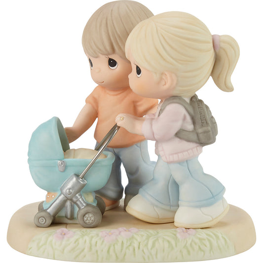 Precious Moments You Strolled Into Our Hearts  Porcelain Figurine