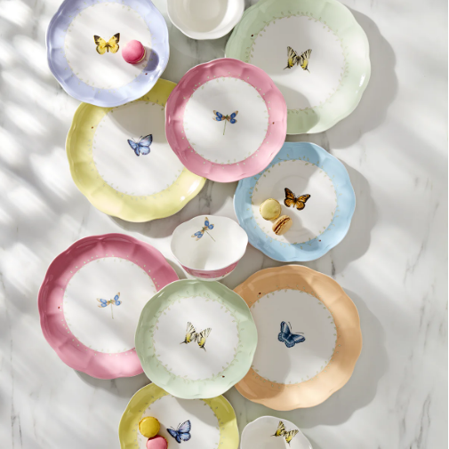 Lenox Butterfly Meadow Colors Dinnerware 18 piece set
