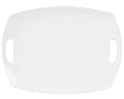Fitz and Floyd Platter 17" Everyday White Dishwasher, Microwave & Oven Safe