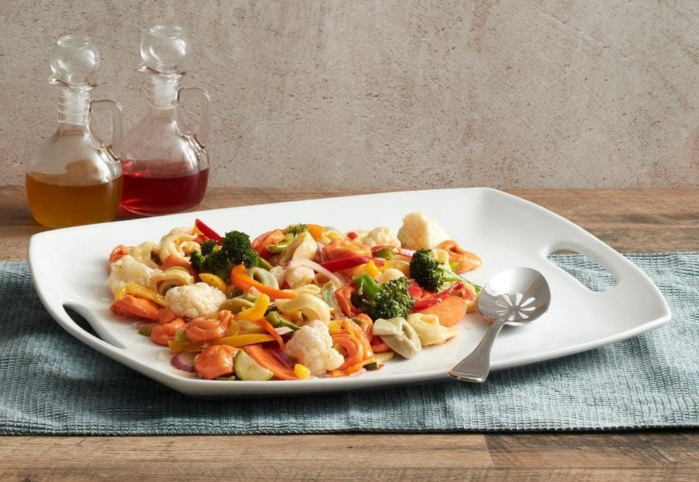 Fitz and Floyd Platter 17" Everyday White Dishwasher, Microwave & Oven Safe