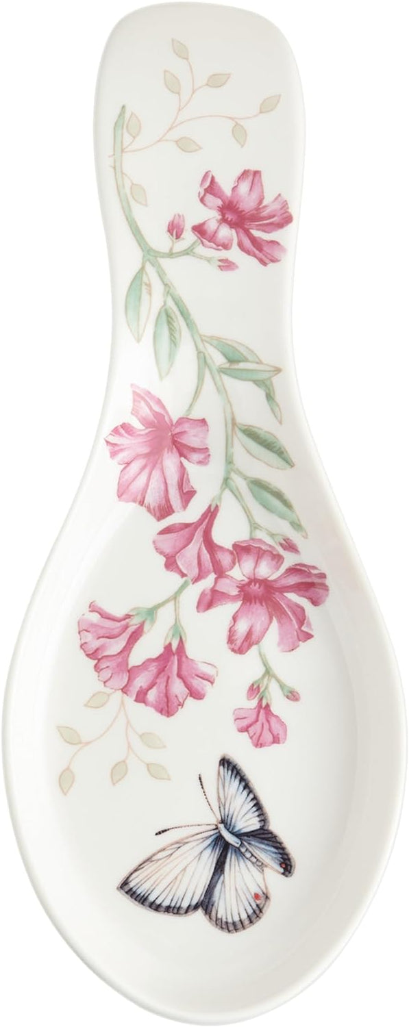 Lenox Butterfly Meadow 10-Inch Spoon Rest Porcelain - Assorted Motif