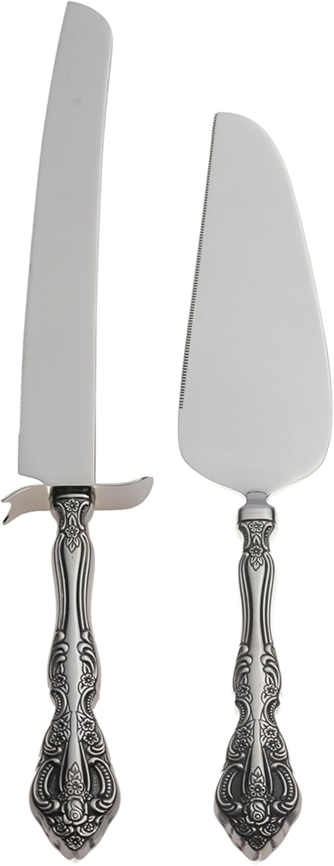 Oneida Michelangelo 2-Piece Cake Set Includes: cake knife and cake server, Stainless Steel