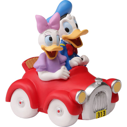 Precious Moments Disney Showcase Disney Collectible Parade Daisy and Donald Duck Figurine - Birthday Gift