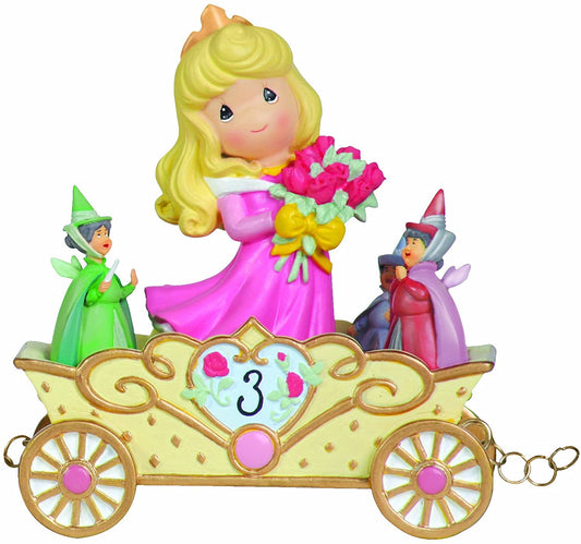 Precious Moments Birthday Parade Age 3, Now You're Three, A Beauty You'll Always and Forever Be