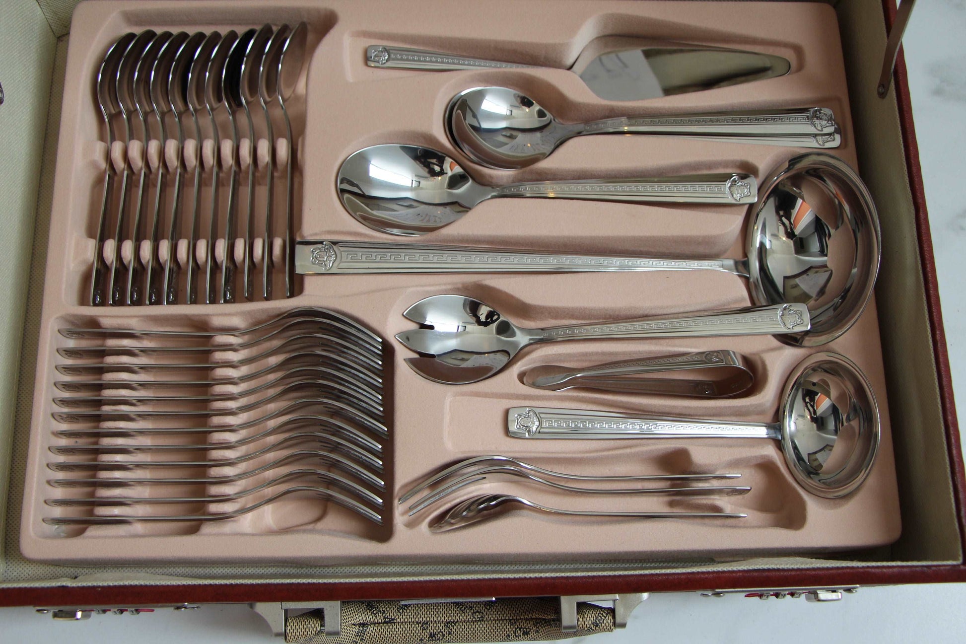 Flatware Cutlery 78 piece set from Carl Weill 18/10 STAINLESS STEEL Versalion - Royal Gift