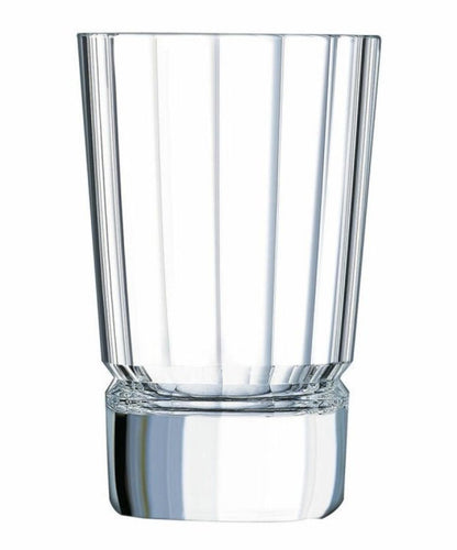 Cristal D'Arques Macassar High Ball Crystal Set 4 Tumblers 12-OZ
